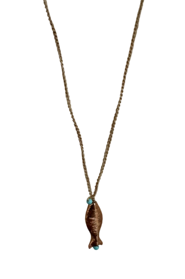 Collana con pendente pesciolino